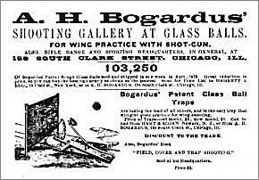 Advert for Glass Balls
